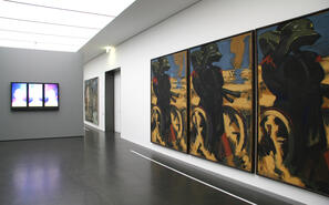 Exhibition view Three Triptych