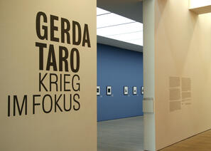 Exhibition view Gerda Taro