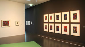 Exhibition view Kaleidoscope. Hoelzel within the avant-garde