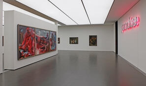 Exhibition view 180°: The Collection in the Cube