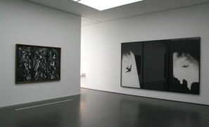 Ausstellungsansicht Triptychon